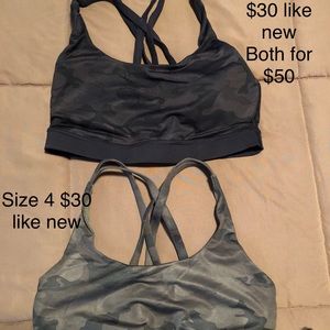 Lululemon camo bra